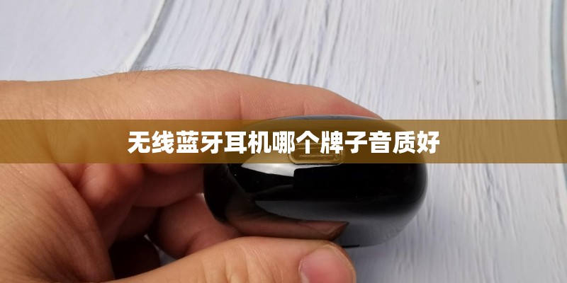 无线蓝牙耳机哪个牌子音质好