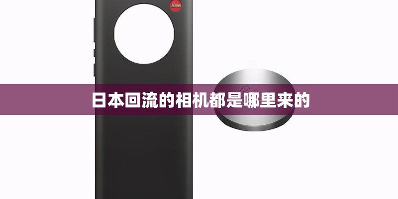 日本回流的相机都是哪里来的